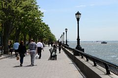 24-12 Walking Along The Esplanade With Hudson River In New York Financial District.jpg
